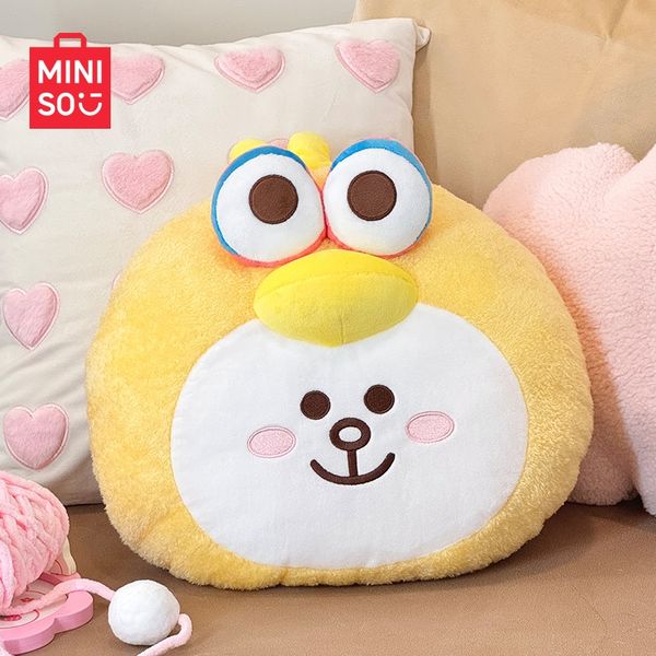 Line friend 芝麻街抱枕系列 熊大 兔兔 抱枕 毛絨公仔 靠枕 公仔 擺件 收藏品｜嗨寶好選物