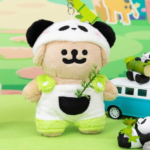 線條小狗｜熊貓掛件｜公仔 擺件 收藏品 玩偶 可愛玩偶 掛飾 生日禮物 情侶｜嗨寶好選物