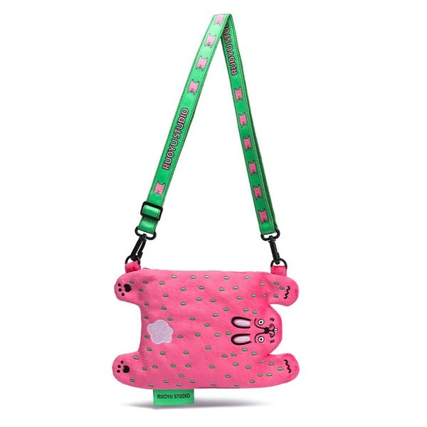 若愚工坊 可愛動物系列 斜背包 小背包 小包 零錢包 盲盒 手伴 公仔 擺件 扭蛋 收藏品｜嗨寶好選物