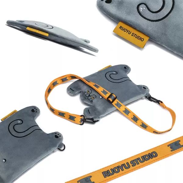 若愚工坊 可愛動物系列 斜背包 小背包 小包 零錢包 盲盒 手伴 公仔 擺件 扭蛋 收藏品｜嗨寶好選物