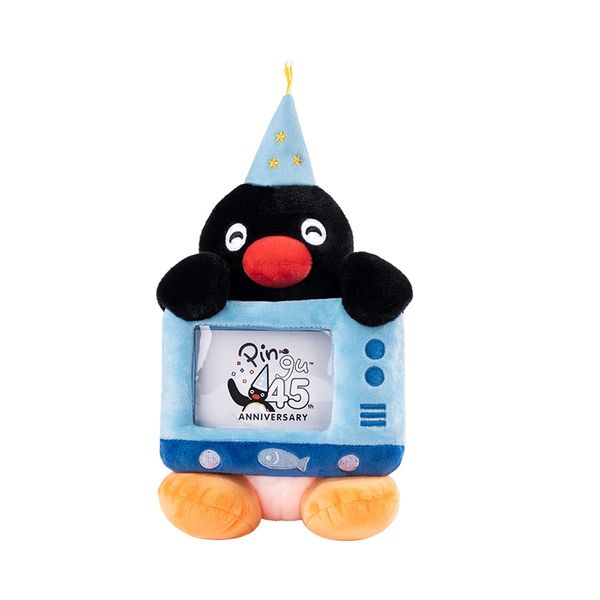 Pingu 企鵝家族 45周年相框系列 掛件 毛絨公仔 手伴 公仔 擺件 企鵝 相框｜嗨寶好選物