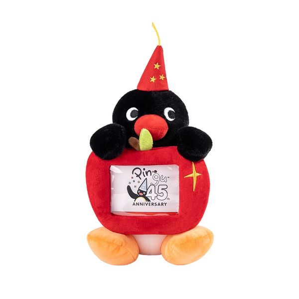 Pingu 企鵝家族 45周年相框系列 掛件 毛絨公仔 手伴 公仔 擺件 企鵝 相框｜嗨寶好選物