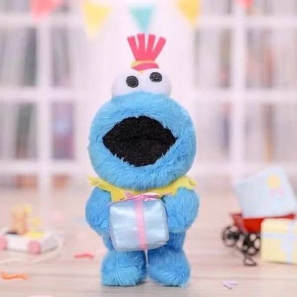 PopMart 泡泡瑪特 芝麻街 派對系列 毛絨公仔 盲盒 手伴 公仔 擺件 扭蛋 收藏品｜嗨寶好選物