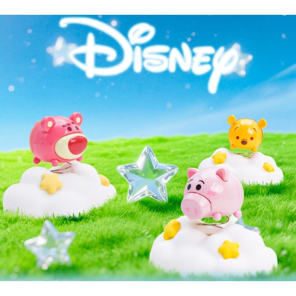 Disney 迪士尼 松松系列 雲朵小夜燈 鑰匙扣 毛絨掛件 盲盒 收藏品｜嗨寶好選物