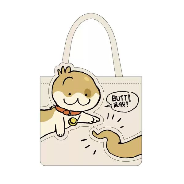 Sharkitty 我就是鯊貓 小狗蛇 點點 帆布包 手拎包 環保袋 肩背包 斜背包 側背包｜嗨寶好選物