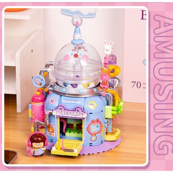 肉肉醬扭蛋機 積木 拼裝玩具 扭蛋機工坊 系列 盲盒 手伴 公仔 擺件 扭蛋 收藏品｜嗨寶好選物