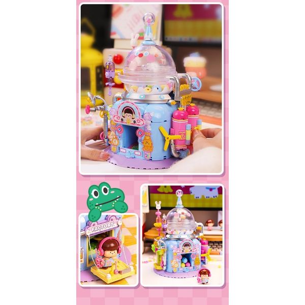 肉肉醬扭蛋機 積木 拼裝玩具 扭蛋機工坊 系列 盲盒 手伴 公仔 擺件 扭蛋 收藏品｜嗨寶好選物