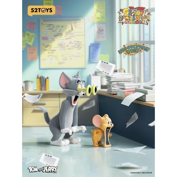 湯姆貓與傑利鼠 Tom and Jerry 貓與老鼠 精神狀態品鑑 系列 盲盒 手辦 潮玩 盒玩｜嗨寶好選物