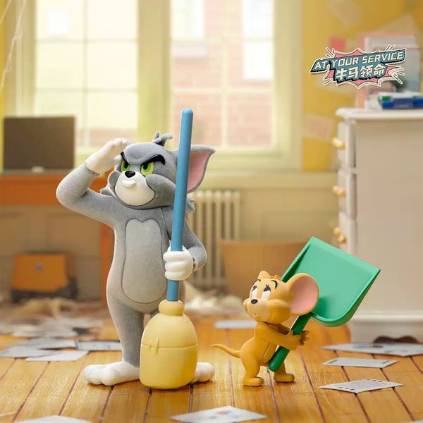 湯姆貓與傑利鼠 Tom and Jerry 貓與老鼠 精神狀態品鑑 系列 盲盒 手辦 潮玩 盒玩｜嗨寶好選物