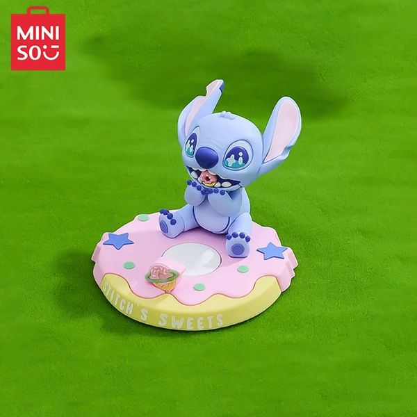Disney 迪士尼 史迪奇 桌面支架 手機架 小擺件 架子 名片架  擺件 收藏品 MINISO｜嗨寶好選物