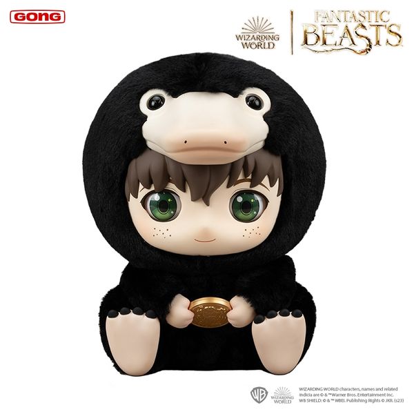 Harry Poter 哈利波特 搪膠毛絨公仔 搪膠 貓頭鷹 獅子 嗅嗅 盲盒 手伴 公仔 擺件 收藏品｜嗨寶好選物