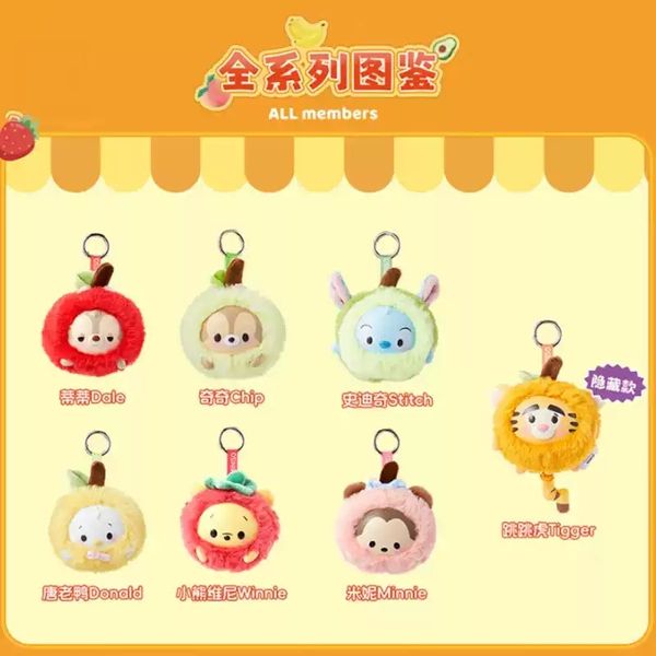 Disney 迪士尼 Ufufy 水果系列 盲盒 手伴 公仔 擺件 扭蛋 收藏品｜嗨寶好選物