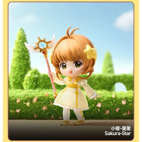 庫洛魔法使 魔法少女小櫻 透明牌篇 系列 盲盒 手伴 公仔 擺件 扭蛋 收藏品｜嗨寶好選物