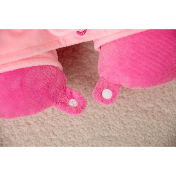 Carebears 愛心小熊 生活用品系列 頭枕 U行枕頭 飛行用枕頭 旅行枕 枕頭 頭靠｜嗨寶好選物