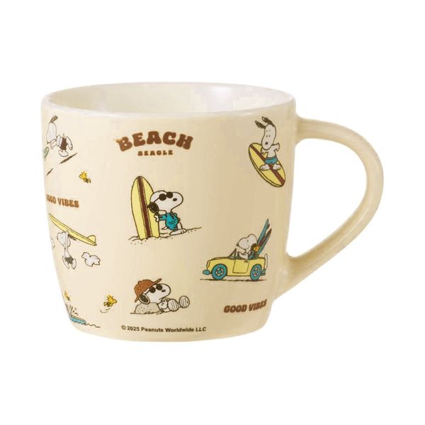 Peanuts 史努比 曬黑系列 陶瓷 碗杯 餐具 馬克杯 水杯 擺件 收藏品 MINISO|嗨寶好選物