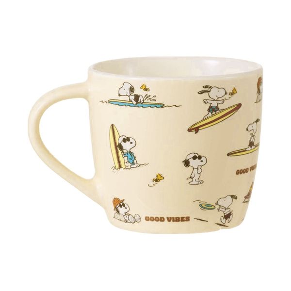 Peanuts 史努比 曬黑系列 陶瓷 碗杯 餐具 馬克杯 水杯 擺件 收藏品 MINISO|嗨寶好選物