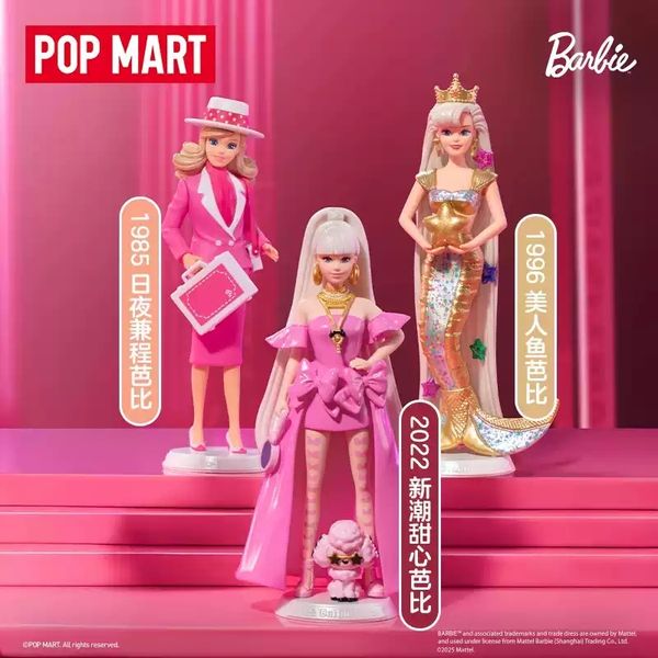 PopMart 泡泡瑪特 芭比娃娃 芭比風尚 系列 盲盒 手伴 公仔 擺件 扭蛋 收藏品｜嗨寶好選物