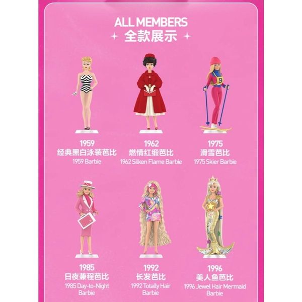PopMart 泡泡瑪特 芭比娃娃 芭比風尚 系列 盲盒 手伴 公仔 擺件 扭蛋 收藏品｜嗨寶好選物
