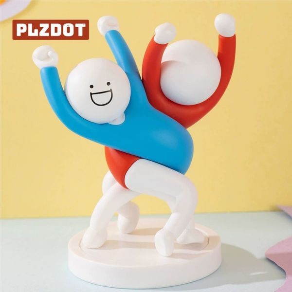 Plazdot 小藍和她的朋友們 抽象系列 盲盒 手伴 公仔 擺件 扭蛋 收藏品｜嗨寶好選物