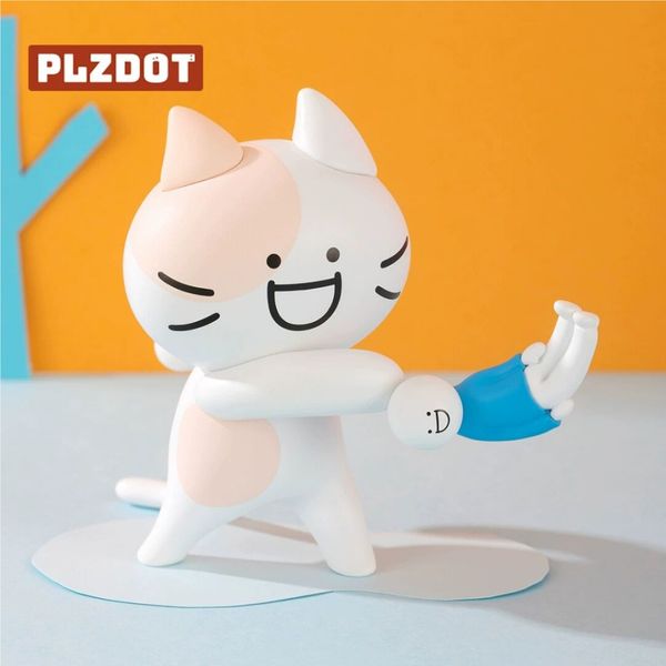 Plazdot 小藍和她的朋友們 抽象系列 盲盒 手伴 公仔 擺件 扭蛋 收藏品｜嗨寶好選物