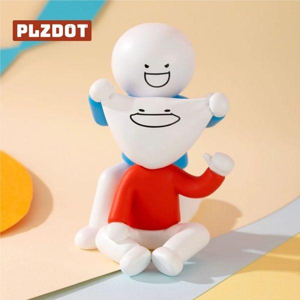 Plazdot 小藍和她的朋友們 抽象系列 盲盒 手伴 公仔 擺件 扭蛋 收藏品｜嗨寶好選物