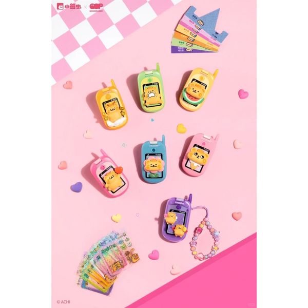  BearBug 小蟲熊 來電話了系列 盲盒 手伴 公仔 擺件 扭蛋 收藏品｜嗨寶好選物