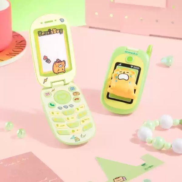  BearBug 小蟲熊 來電話了系列 盲盒 手伴 公仔 擺件 扭蛋 收藏品｜嗨寶好選物