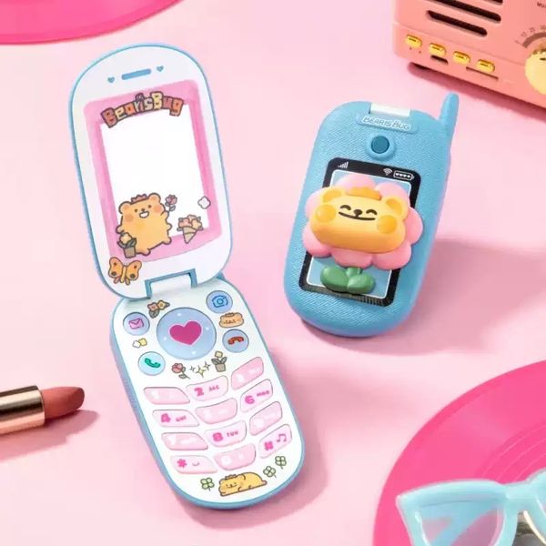  BearBug 小蟲熊 來電話了系列 盲盒 手伴 公仔 擺件 扭蛋 收藏品｜嗨寶好選物