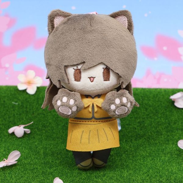 元氣少女緣結神 貓咪毛絨公仔 系列 盲盒 手伴 公仔 擺件 收藏品｜嗨寶好選物