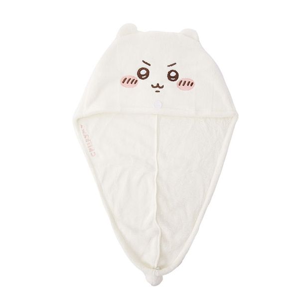 chiikawa 吉伊卡哇 乾髮帽系列 乾髮頭巾 乾髮帽 超吸水 速乾 擺件 收藏品 MINISO｜嗨寶好選物