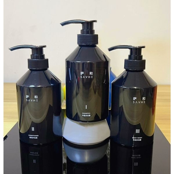 亞朵酒店｜薩和｜洗髮精 沐浴乳 潤絲精 身體乳｜500ml｜嗨寶洗浴用品｜嗨寶好選物