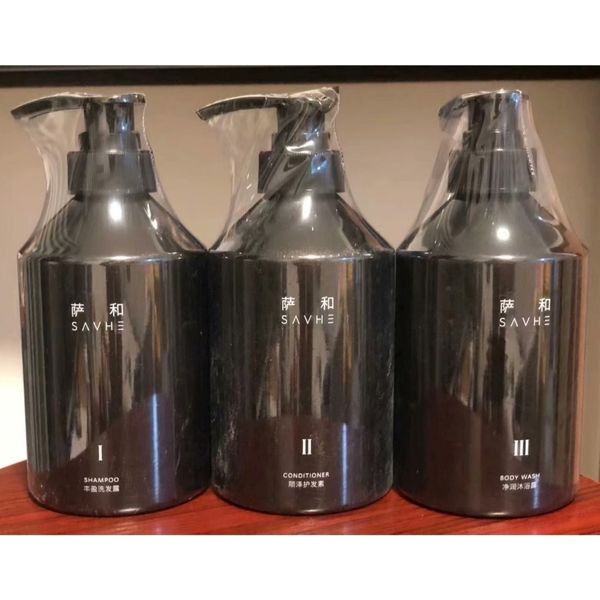 亞朵酒店｜薩和｜洗髮精 沐浴乳 潤絲精 身體乳｜500ml｜嗨寶洗浴用品｜嗨寶好選物