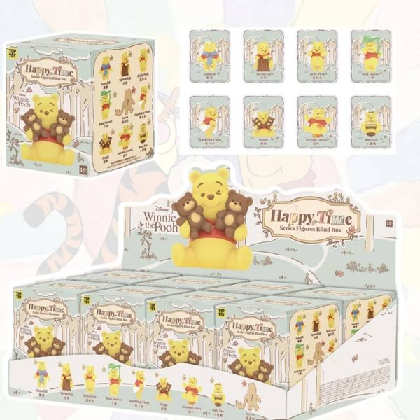Disney｜迪士尼｜小熊維尼的快樂時光｜小熊維尼 ｜盲盒 公仔 擺件 收藏品 玩偶｜嗨寶好選物