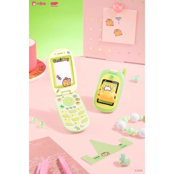 小熊蟲 來電話了系列 手機鏡子 盲盒 手伴 公仔 擺件 扭蛋 收藏品｜嗨寶好選物