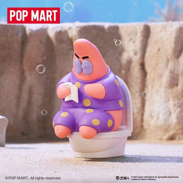 PopMart 泡泡瑪特 海綿寶寶 人生轉場系列 盲盒 手伴 公仔 擺件 收藏品｜嗨寶好選物