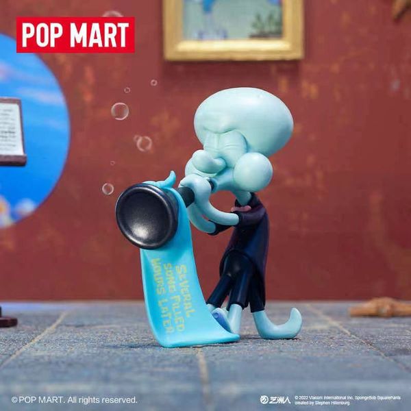 PopMart 泡泡瑪特 海綿寶寶 人生轉場系列 盲盒 手伴 公仔 擺件 收藏品｜嗨寶好選物