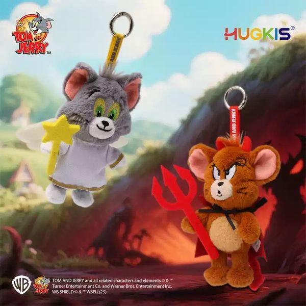 湯姆貓與傑利鼠 Tom and Jerry 天使 惡魔 系列 盲盒 手伴 公仔 擺件 扭蛋 收藏品｜嗨寶好選物