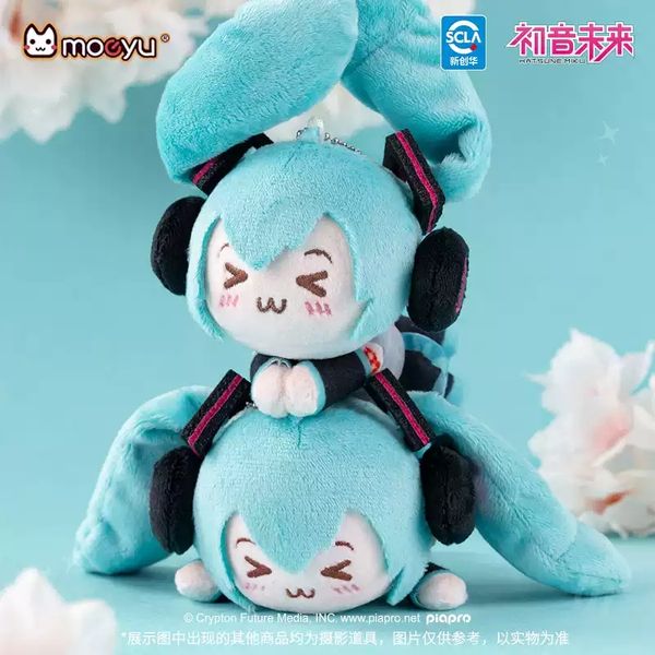 Miku 初音未來 瞇瞇眼系列 磁鐵掛件 鑰匙扣 盲盒 手辦 潮玩 盒玩 公仔 收藏品｜嗨寶好選物