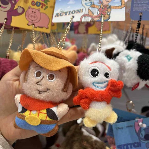 Disney 迪士尼 基礎系列 雙聯掛件  熊抱哥 小熊維尼 史迪奇 手伴 公仔 擺件 MINISO｜嗨寶好選物