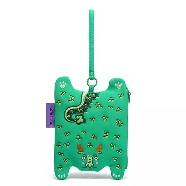 若愚工坊 粉紅肌肉猛男兔布偶 玩偶 肌肉兔 猛男兔 搞怪 粉紅兔 零錢包 鑰匙包 耳機包 掛飾｜嗨寶好選物