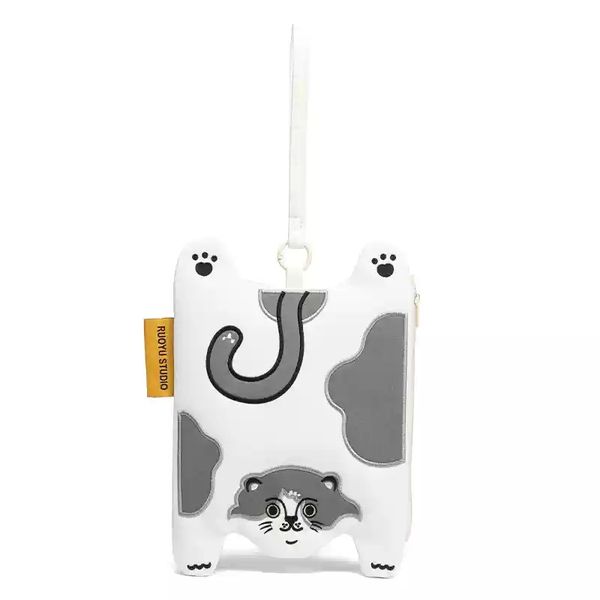 若愚工坊 粉紅肌肉猛男兔布偶 玩偶 肌肉兔 猛男兔 搞怪 粉紅兔 零錢包 鑰匙包 耳機包 掛飾｜嗨寶好選物