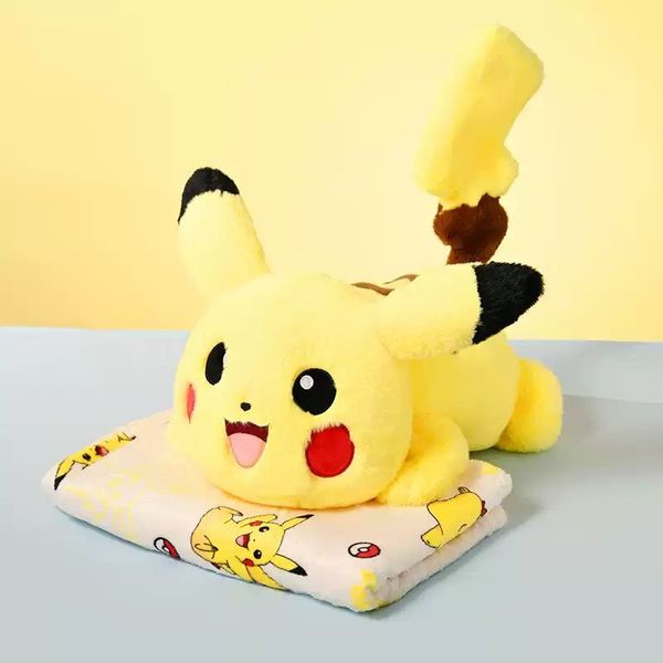 Pokeman 寶可夢 神奇寶貝 皮卡丘 趴姿公仔 系列 盲盒 手伴 公仔 擺件 扭蛋 收藏品｜嗨寶好選物