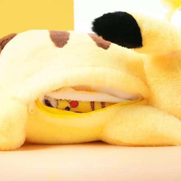 Pokeman 寶可夢 神奇寶貝 皮卡丘 趴姿公仔 系列 盲盒 手伴 公仔 擺件 扭蛋 收藏品｜嗨寶好選物