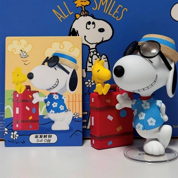 Snoopy 史努比 旅途拍檔系列｜MINISO｜名創優品｜ 盲盒 公仔 擺件 收藏品｜嗨寶好選物