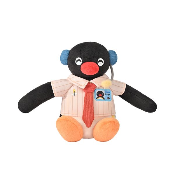 Pingu 企鵝家族 企鵝接線員系列 可錄音說話 掛件 毛絨公仔 手伴 公仔 擺件 收藏品｜嗨寶好選物