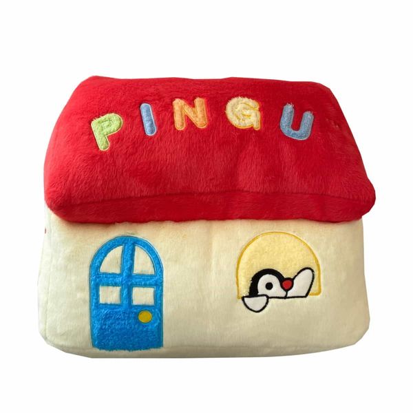 Pingu 企鵝家族 抱枕系列 家族毛絨房子 毛絨公仔 抱枕 公仔 擺件 企鵝 靠墊｜嗨寶好選物