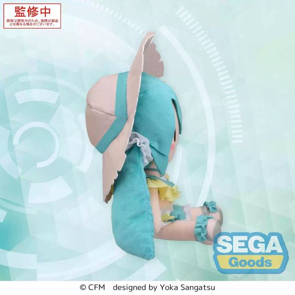 Miku 初音未來 VOCALOID 初音未來 泳裝 fuwapetit fufu M 毛絨玩偶 公仔｜嗨寶好選物