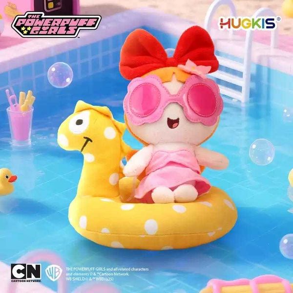 飛天小女警 夏日水上派對 泡泡 花花 毛毛 毛絨掛件 掛件包 鑰匙扣 公仔 玩偶｜嗨寶好選物