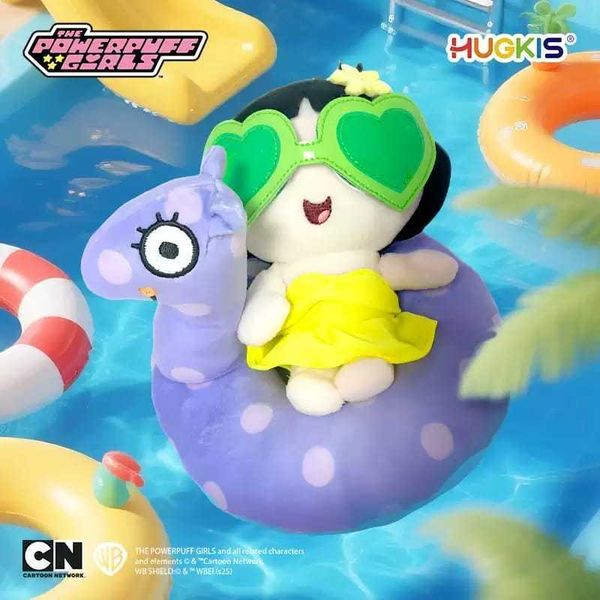 飛天小女警 夏日水上派對 泡泡 花花 毛毛 毛絨掛件 掛件包 鑰匙扣 公仔 玩偶｜嗨寶好選物