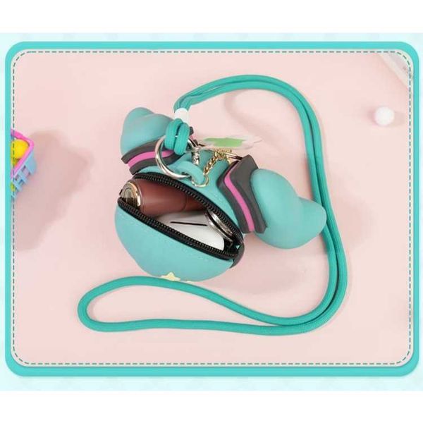 初音未來｜MIKU｜軟膠零錢包｜ 公仔 擺件 收藏品 小掛件 零錢包 耳機包｜嗨寶好選物